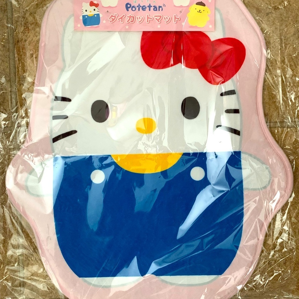 ⭐️NEW⭐️ Kawaii Chubby SOLD ONLY IN JAPAN Sanrio Hello Kitty X Potetan Mat rug